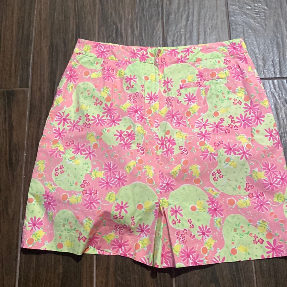 Lilly Pulitzer floral retro skort